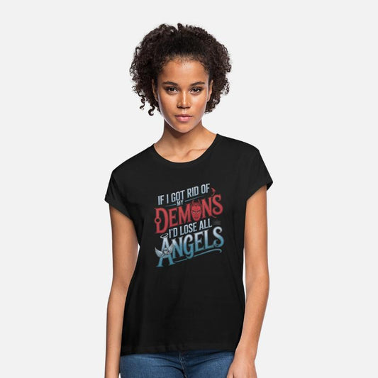 Motivational Quote Shirt – Demons and Angels