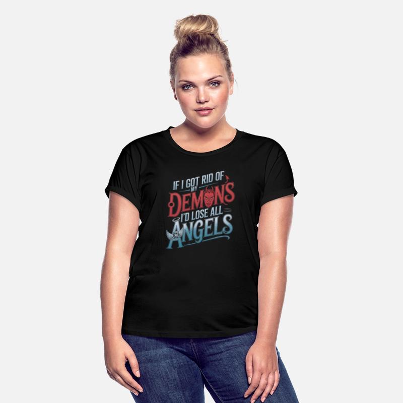 Motivational Quote Shirt – Demons and Angels