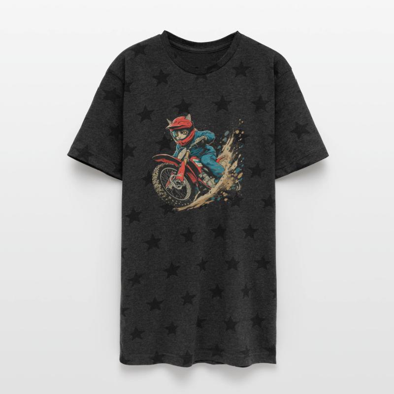 Motocross rider Cat Premium