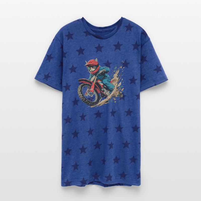 Motocross rider Cat Premium