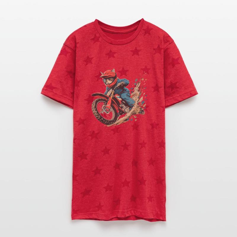 Motocross rider Cat Premium
