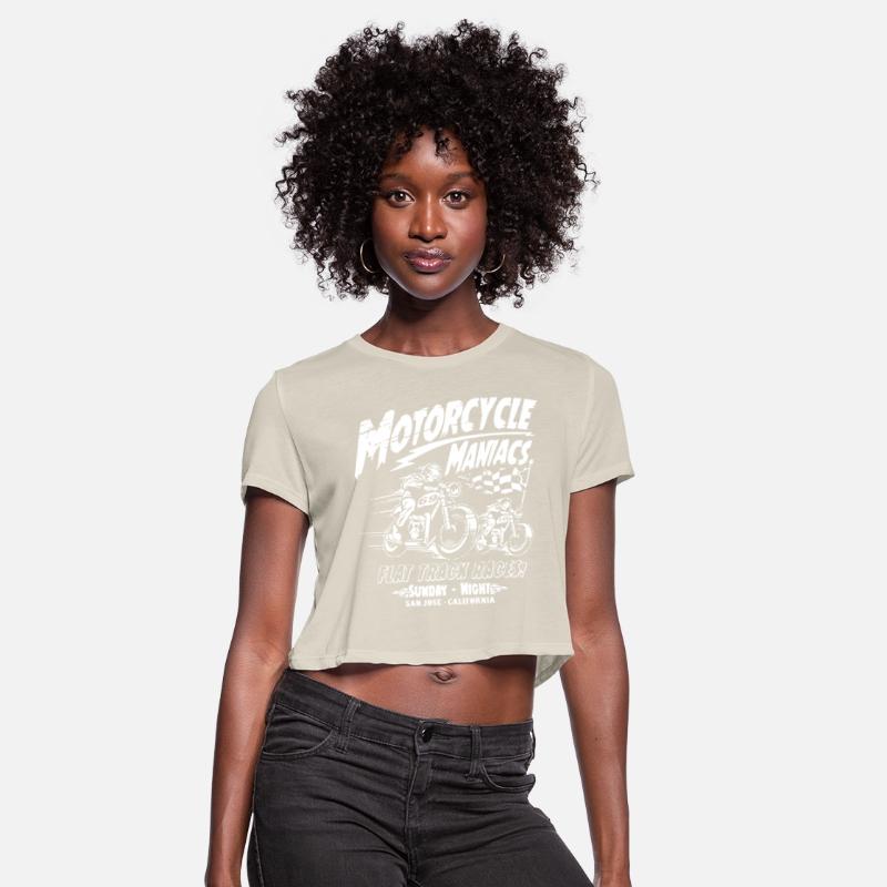 Motorcycle Maniacs Mens S 5Xl Flat Track Races San