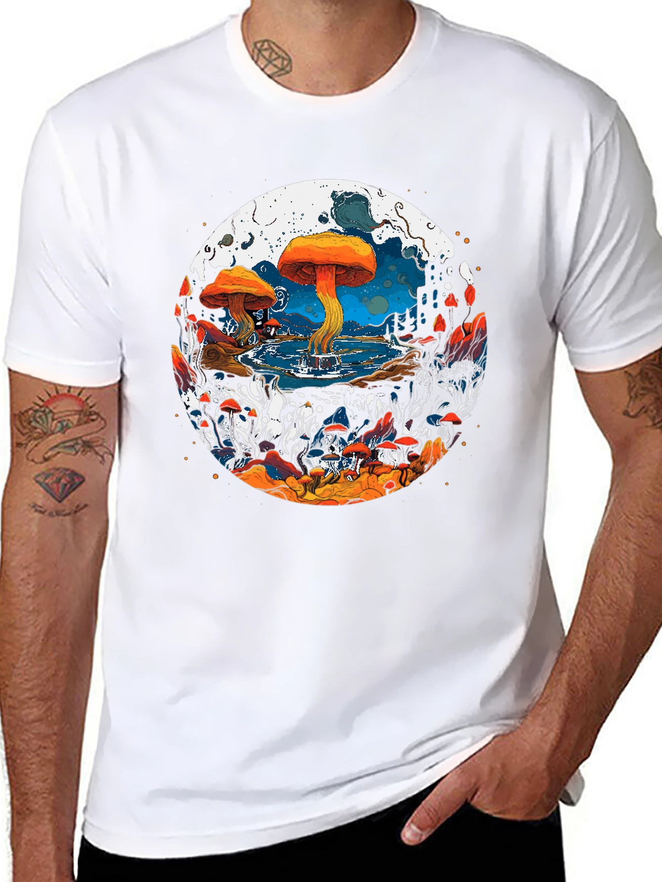 Psychedelic Mushroom T-Shirt