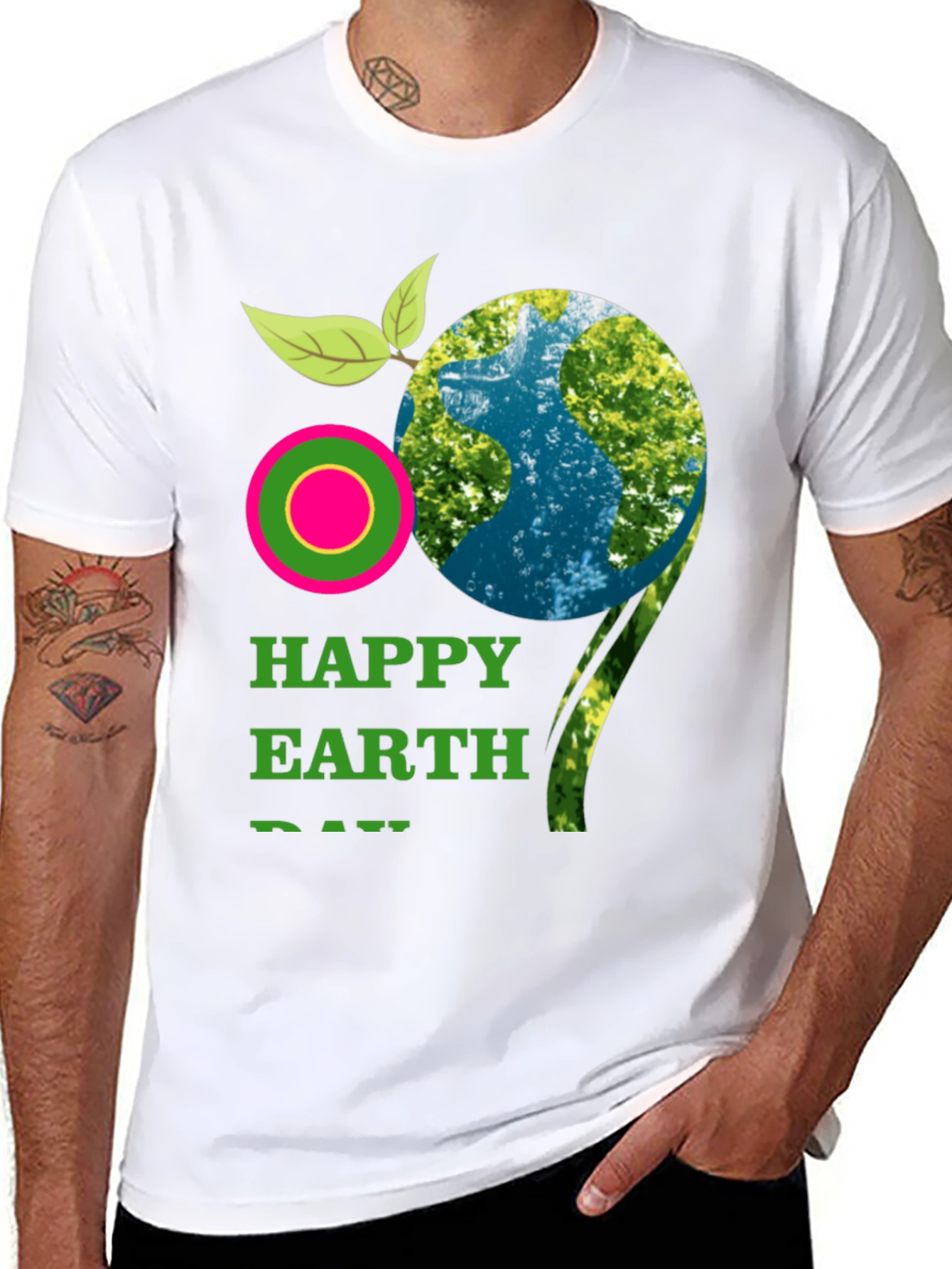 Happy Earth Day Graphic T-Shirt