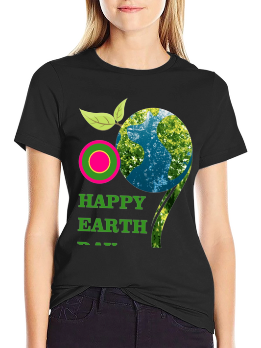 Happy Earth Day Graphic T-Shirt