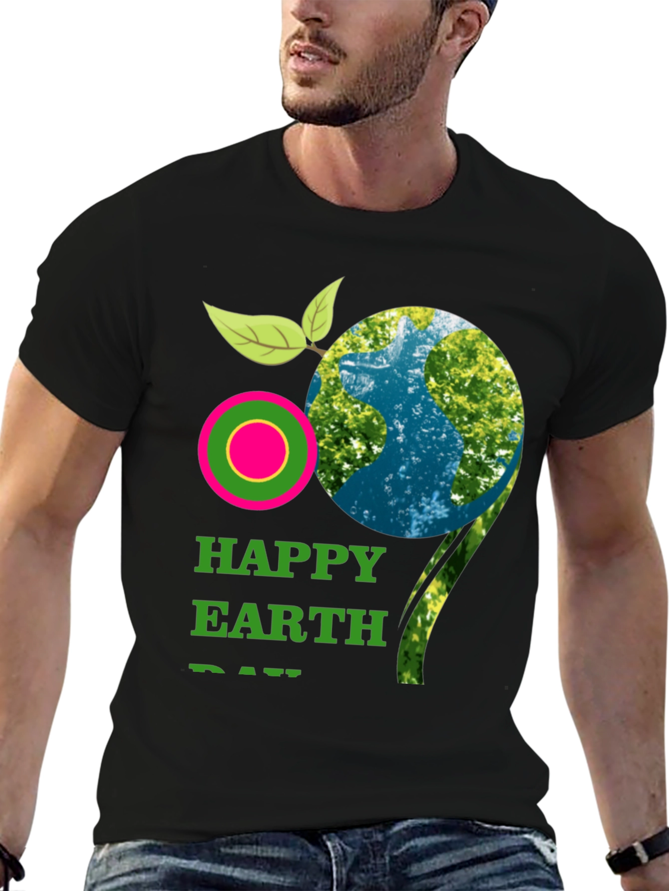 Happy Earth Day Graphic T-Shirt