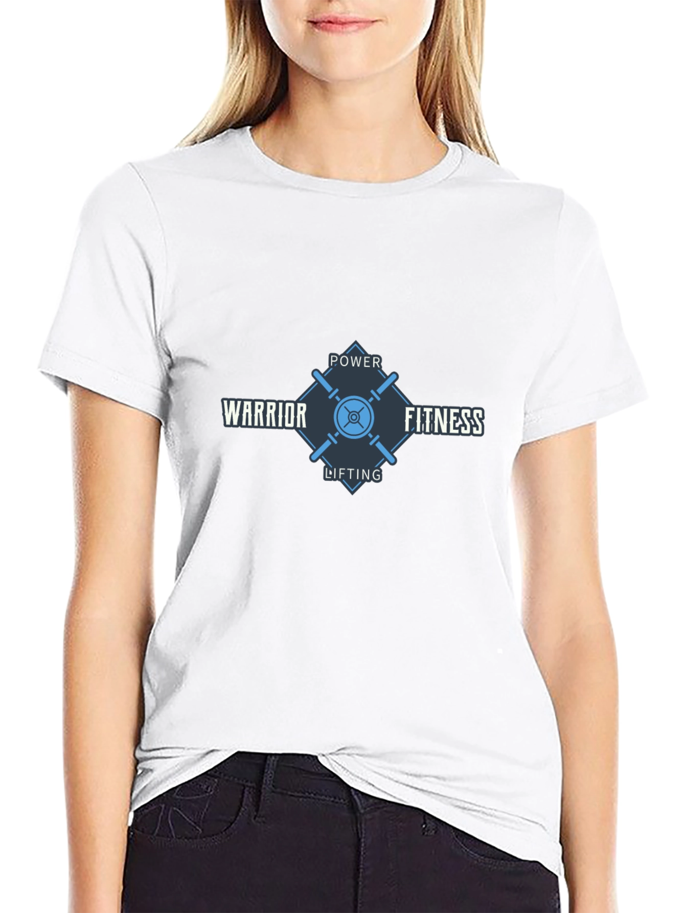 Warrior Fitness Powerlifting Black T-Shirt