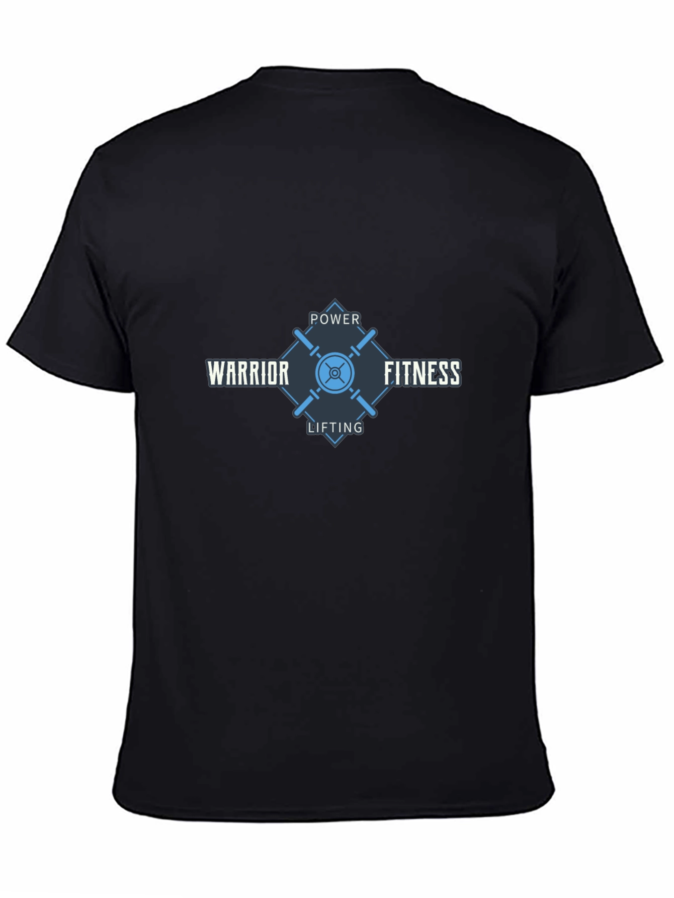 Warrior Fitness Powerlifting Black T-Shirt