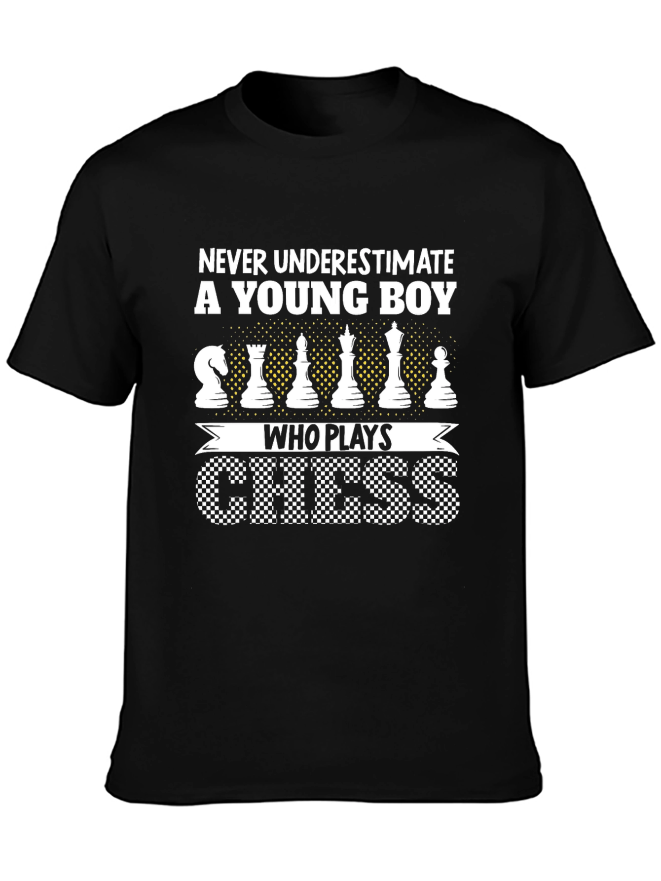 Chess Lover T-Shirt: Never Underestimate a Young Boy
