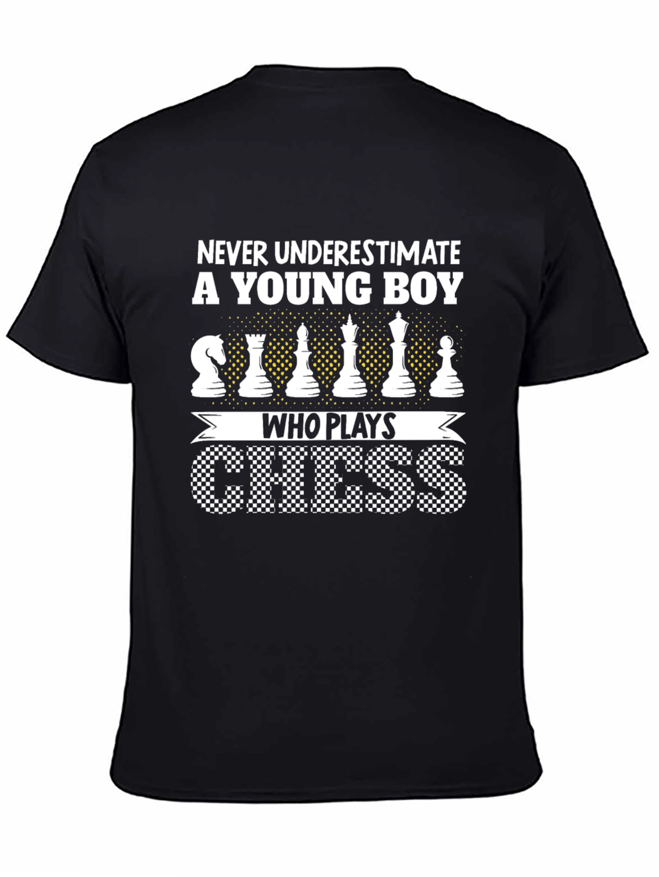 Chess Lover T-Shirt: Never Underestimate a Young Boy