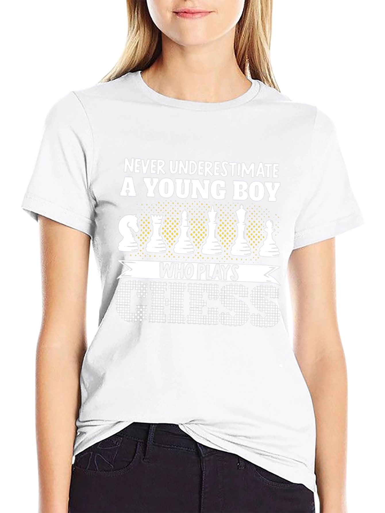 Chess Lover T-Shirt: Never Underestimate a Young Boy