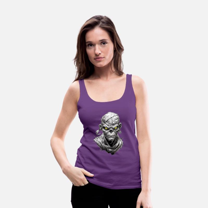 Mummy with Glowing Eyes