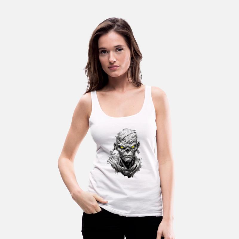 Mummy with Glowing Eyes