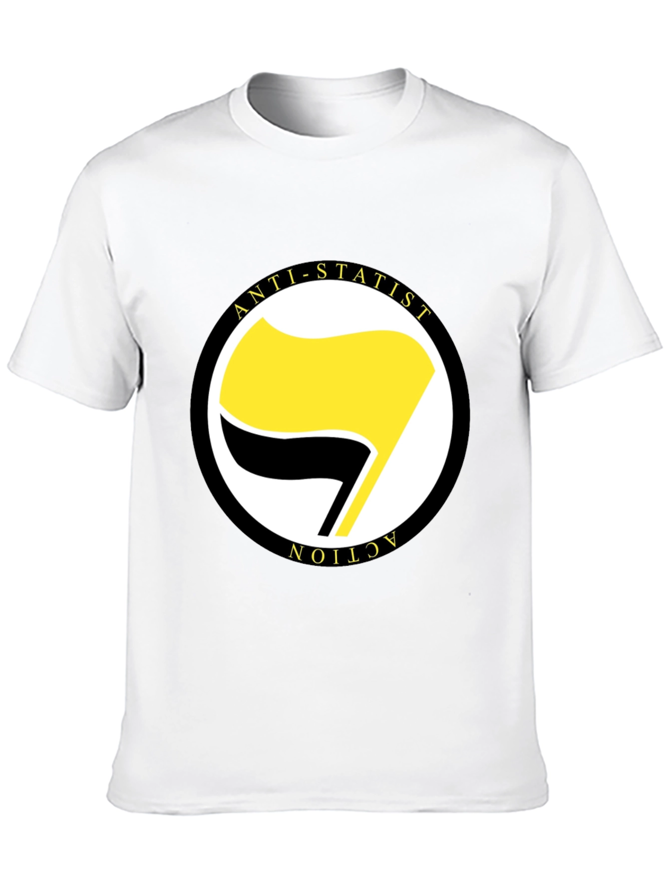 Anti-Statist Action T-Shirt Anarcho-Syndicalism