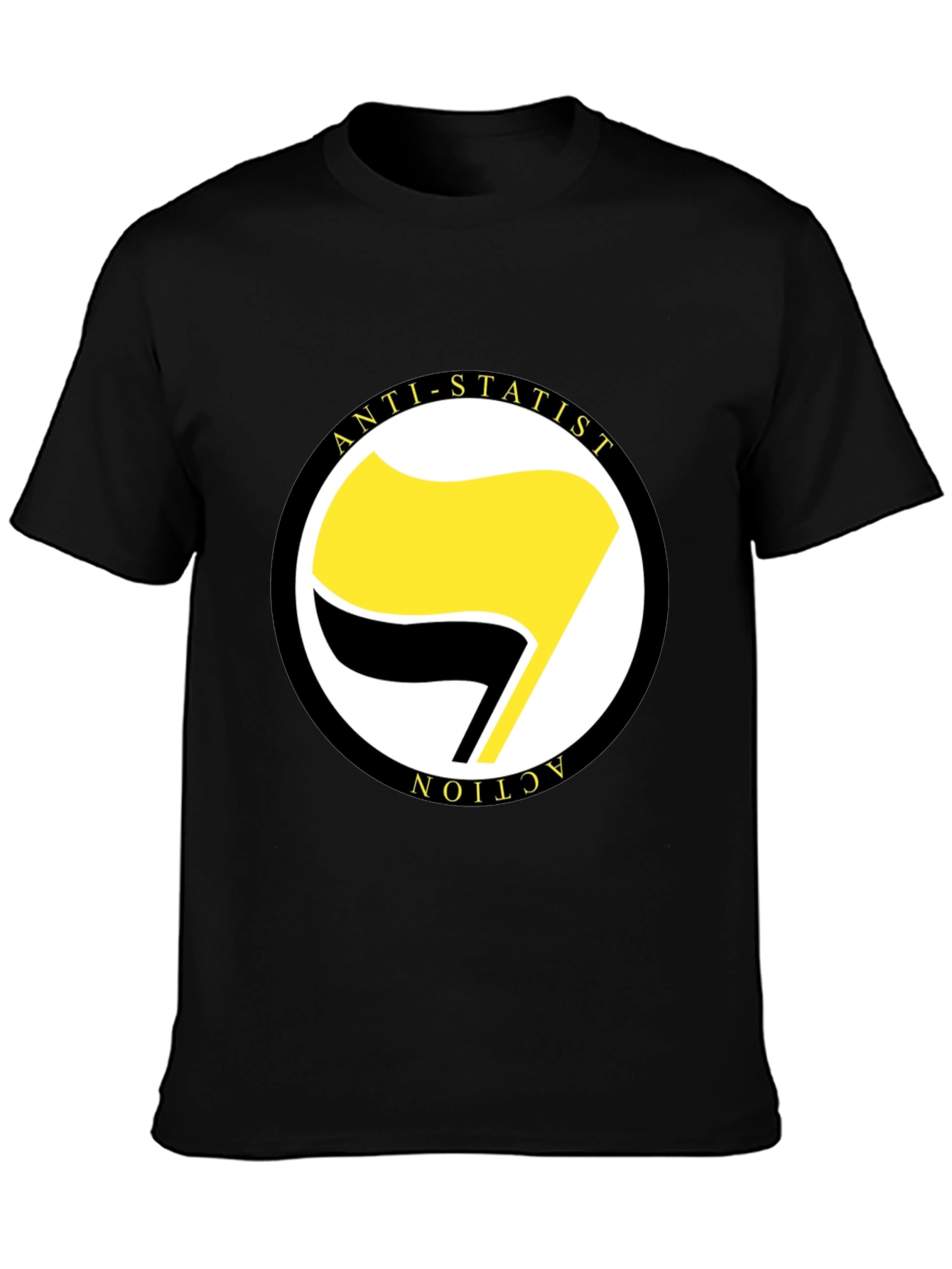 Anti-Statist Action T-Shirt Anarcho-Syndicalism