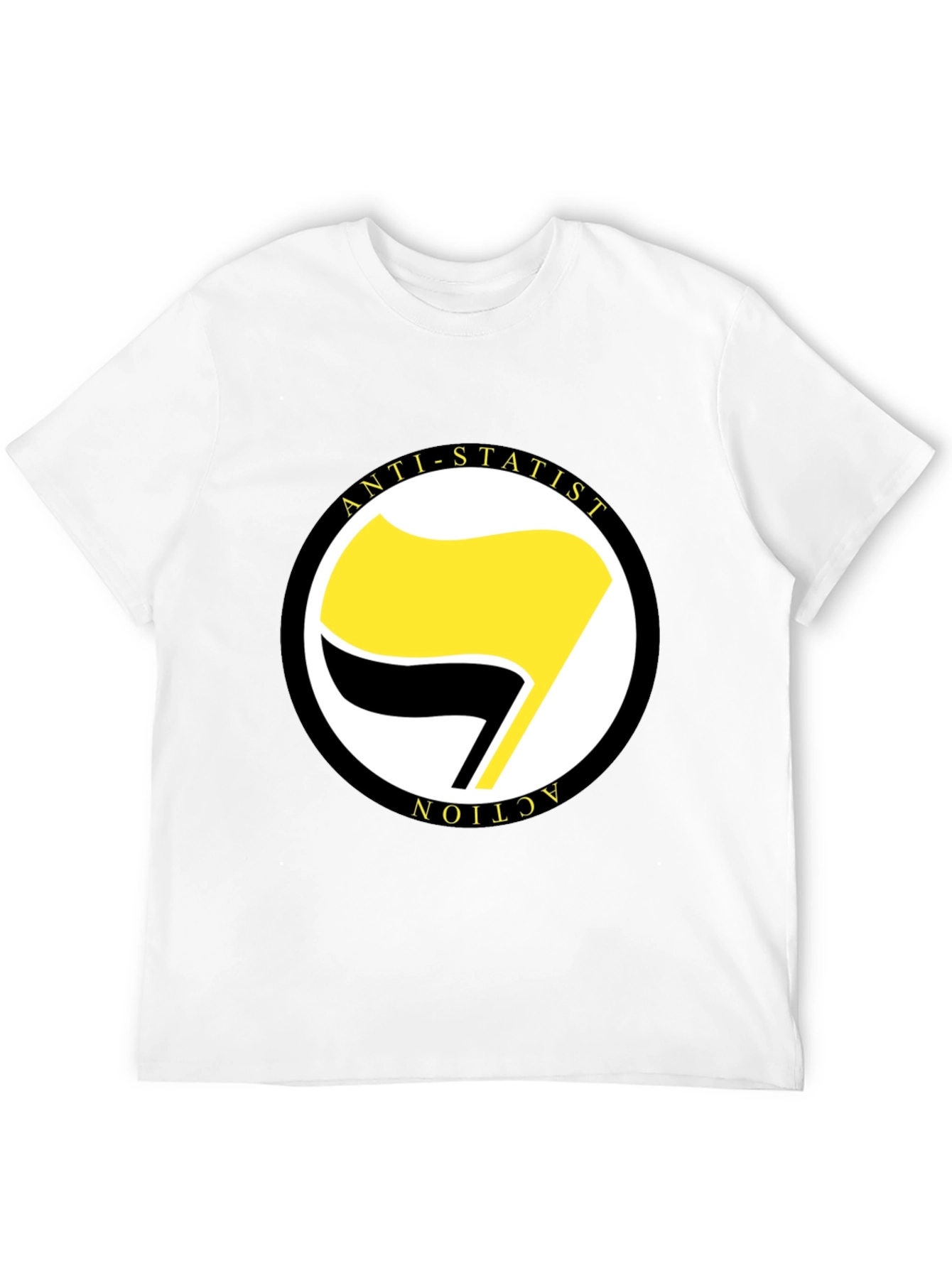 Anti-Statist Action T-Shirt Anarcho-Syndicalism