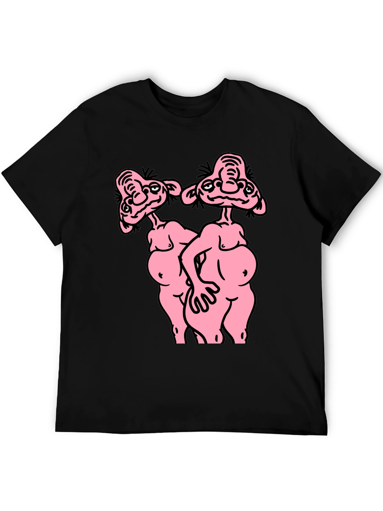 Funny Cartoon Graphic T-Shirt