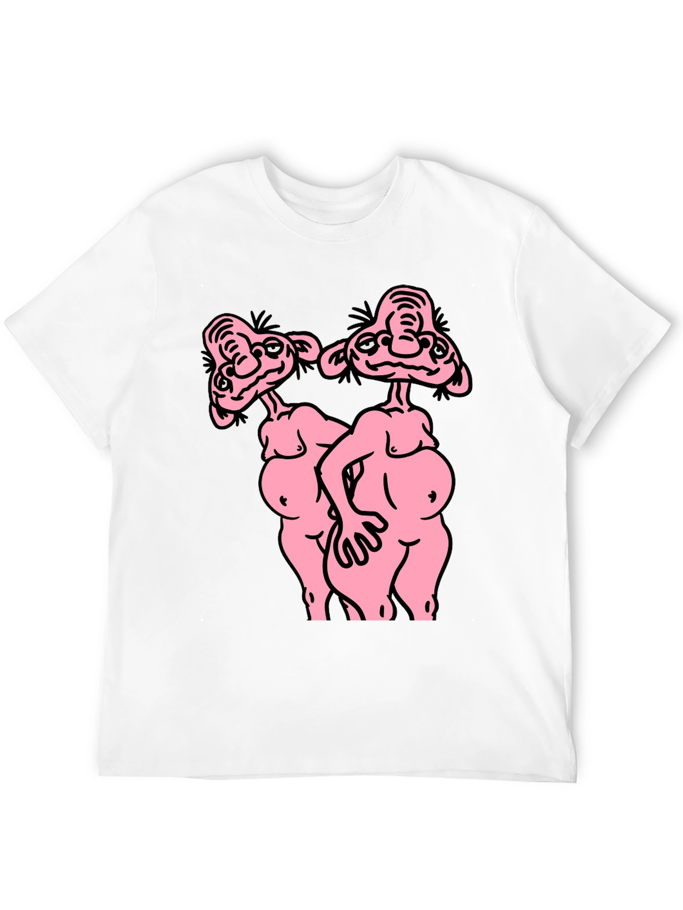 Funny Cartoon Graphic T-Shirt
