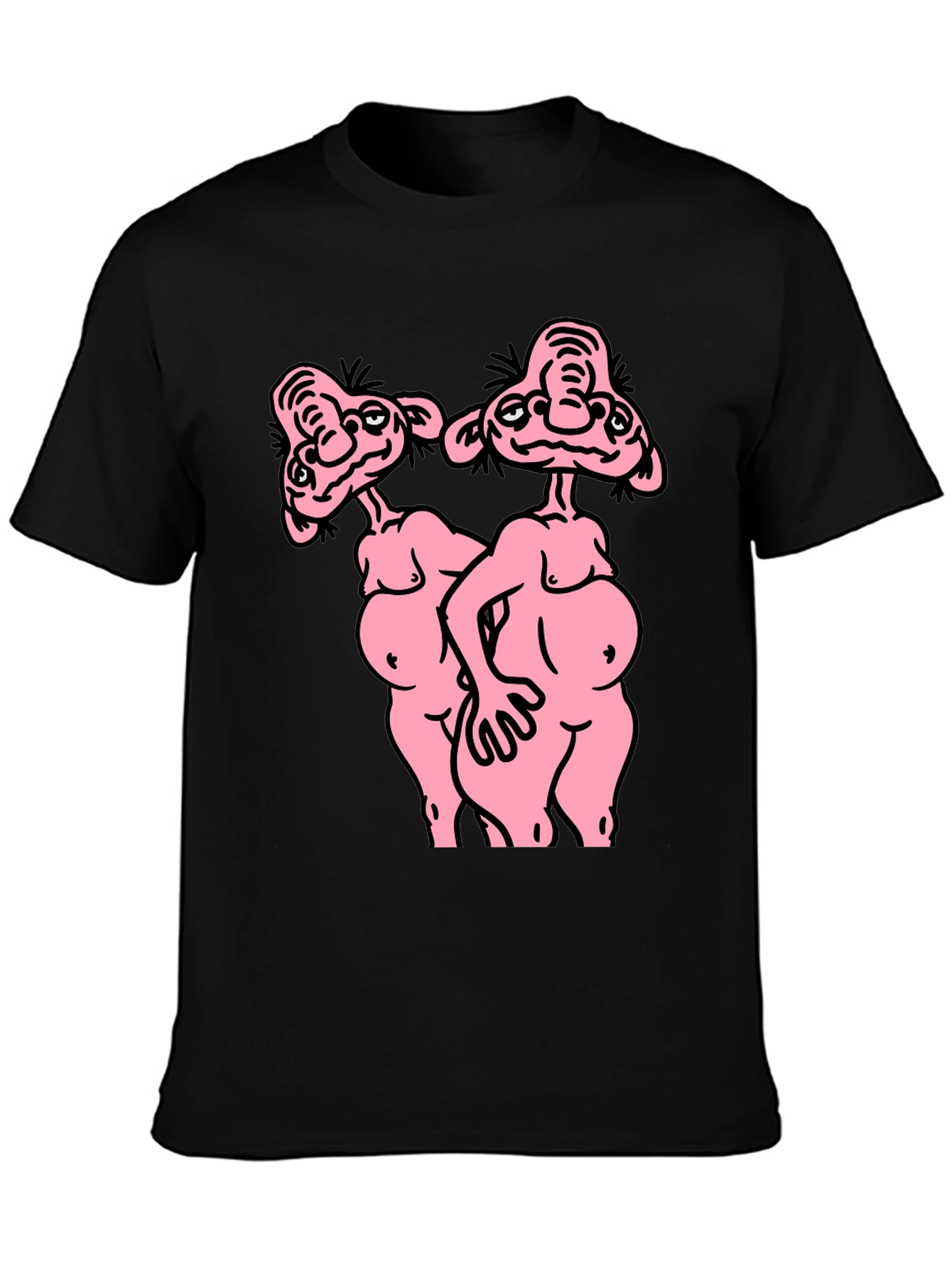 Funny Cartoon Graphic T-Shirt