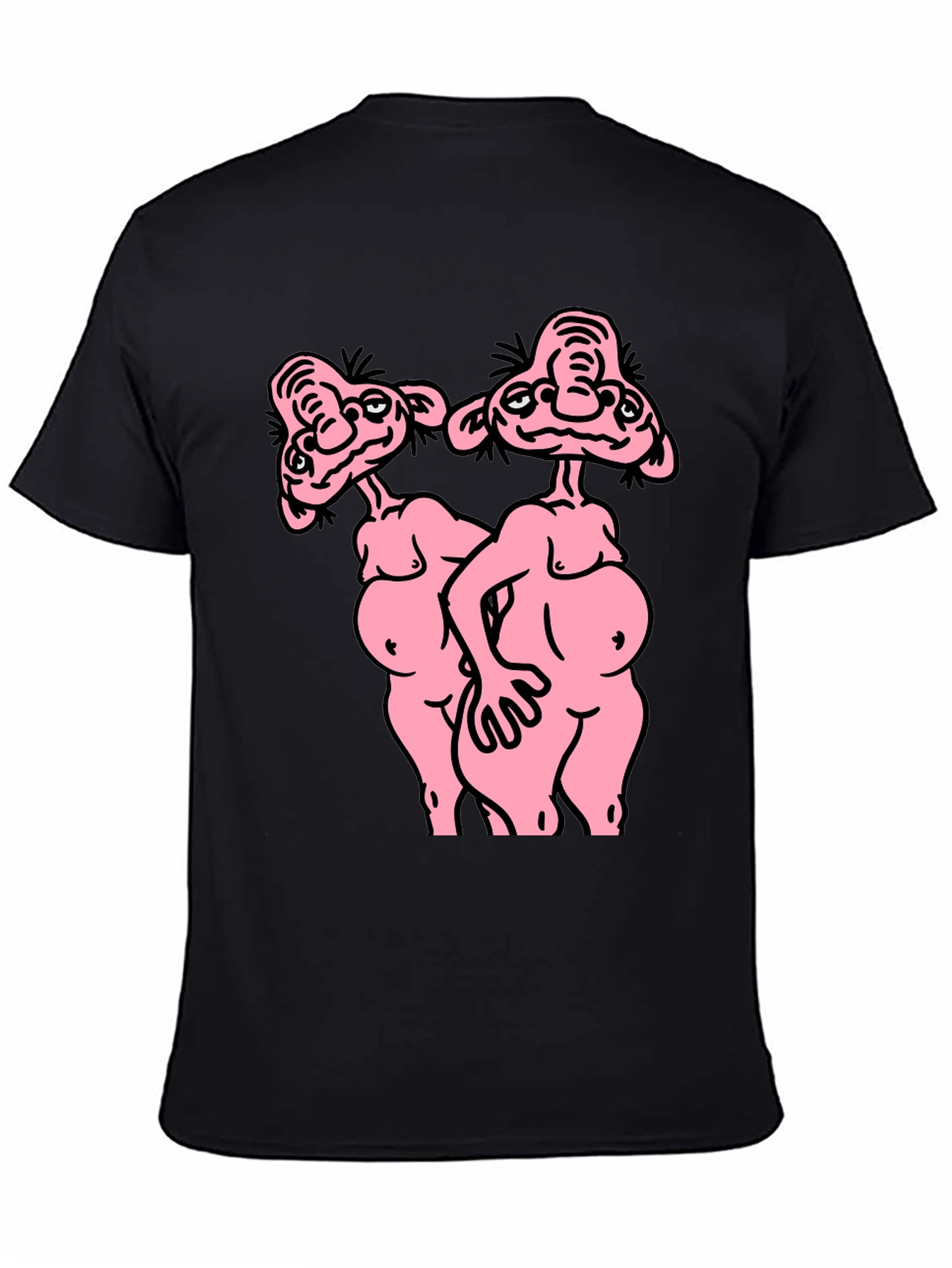 Funny Cartoon Graphic T-Shirt