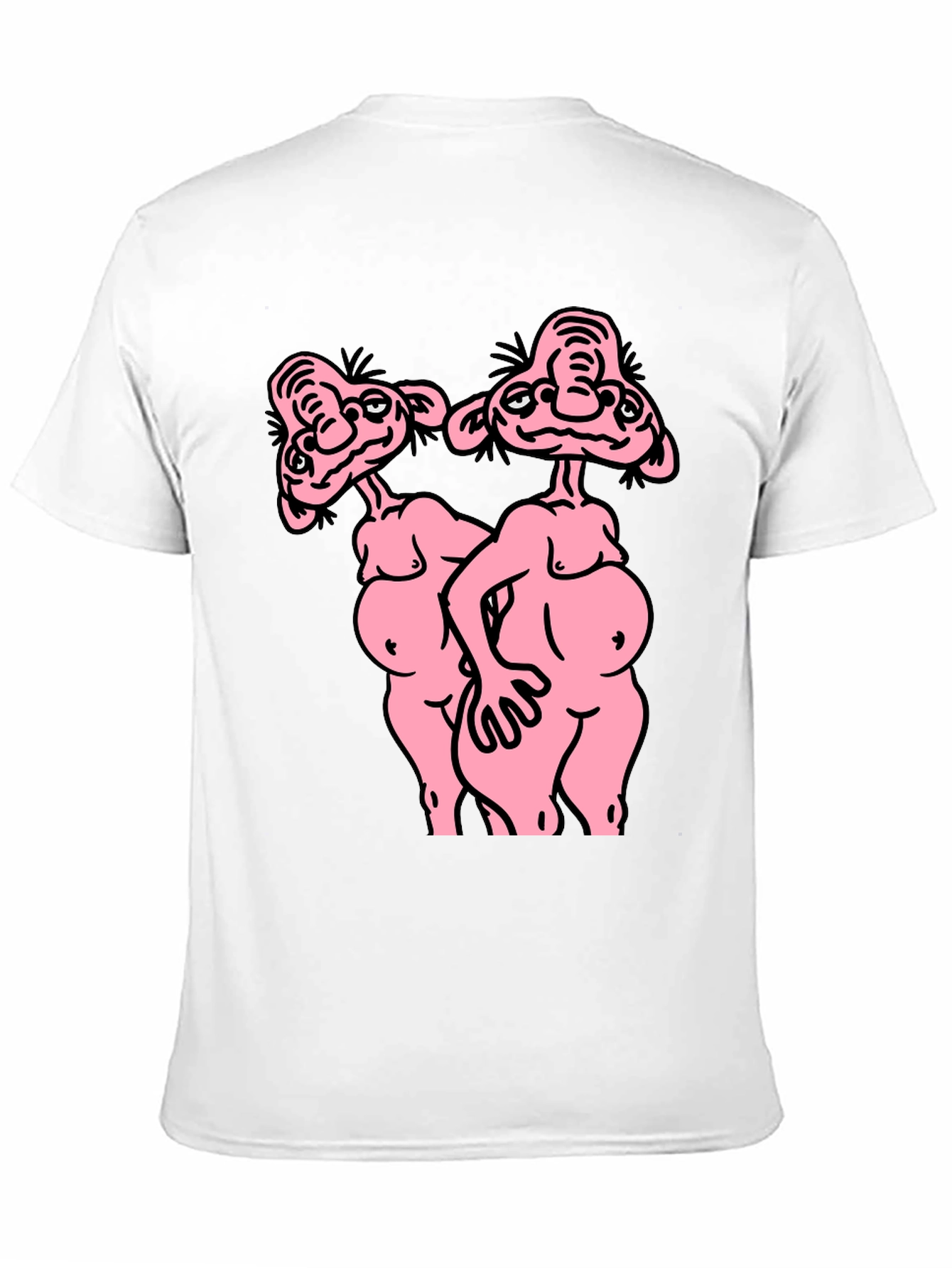 Funny Cartoon Graphic T-Shirt