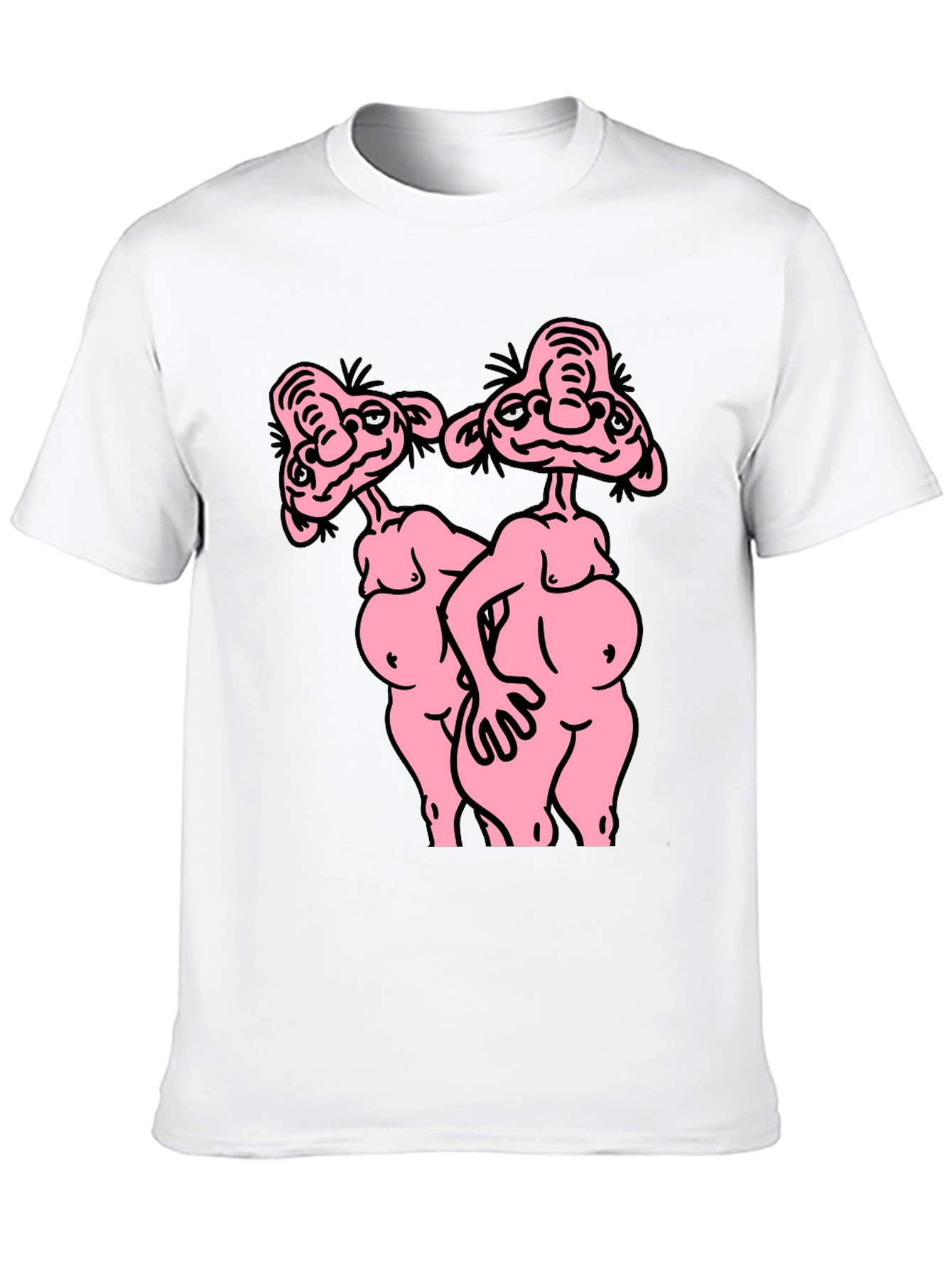 Funny Cartoon Graphic T-Shirt