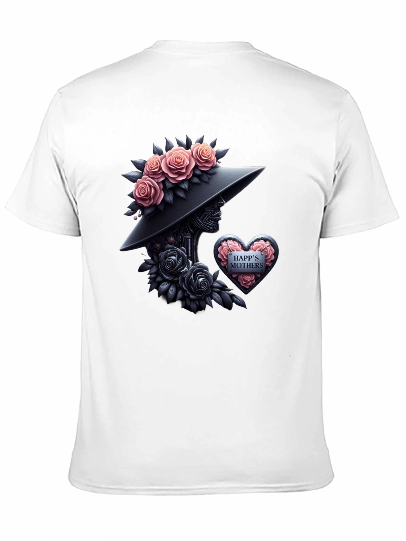 Floral Happy Mothers Day T-Shirt