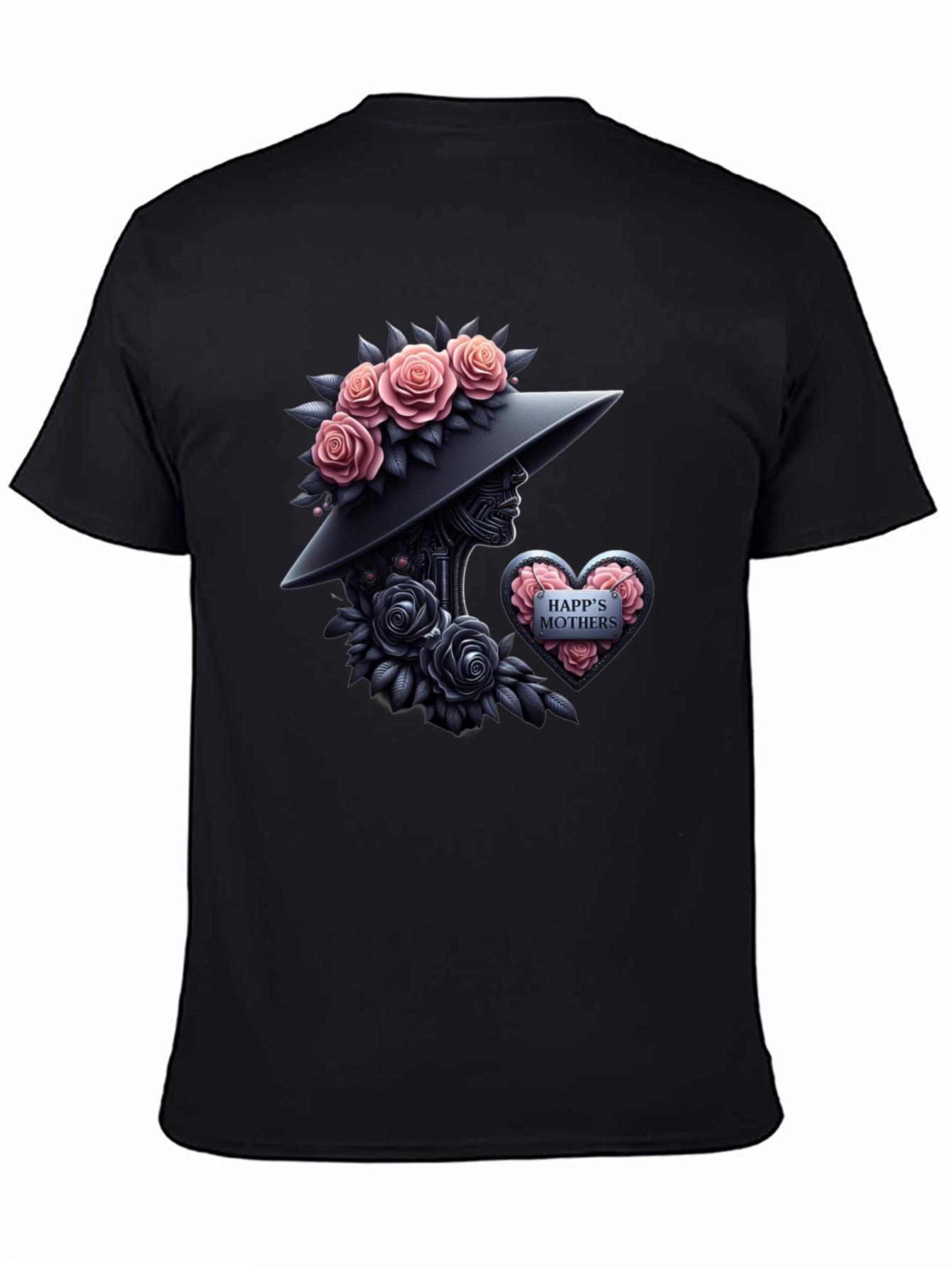 Floral Happy Mothers Day T-Shirt
