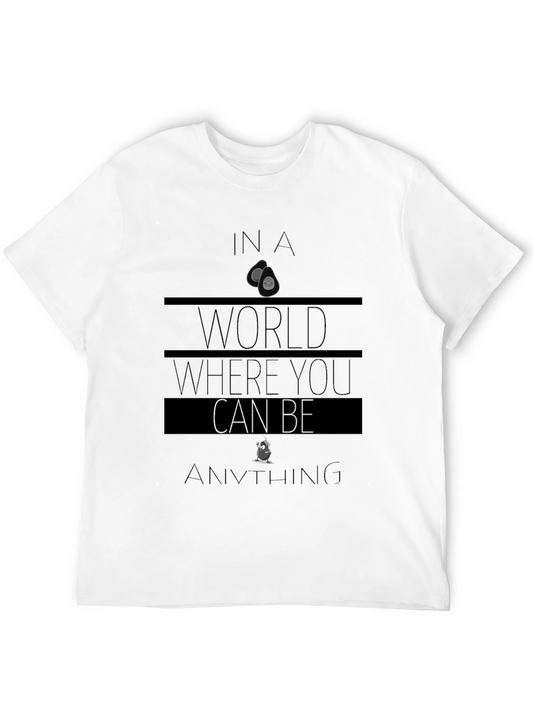 Avocado Be Anything Graphic Tee - Black