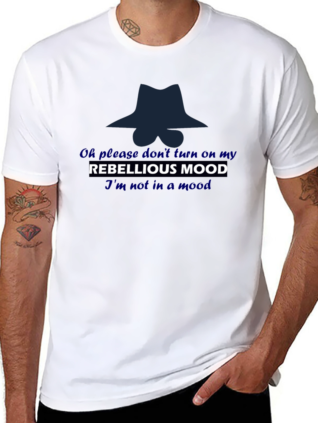 Rebellious Mood T-Shirt: Stylish and Fun!