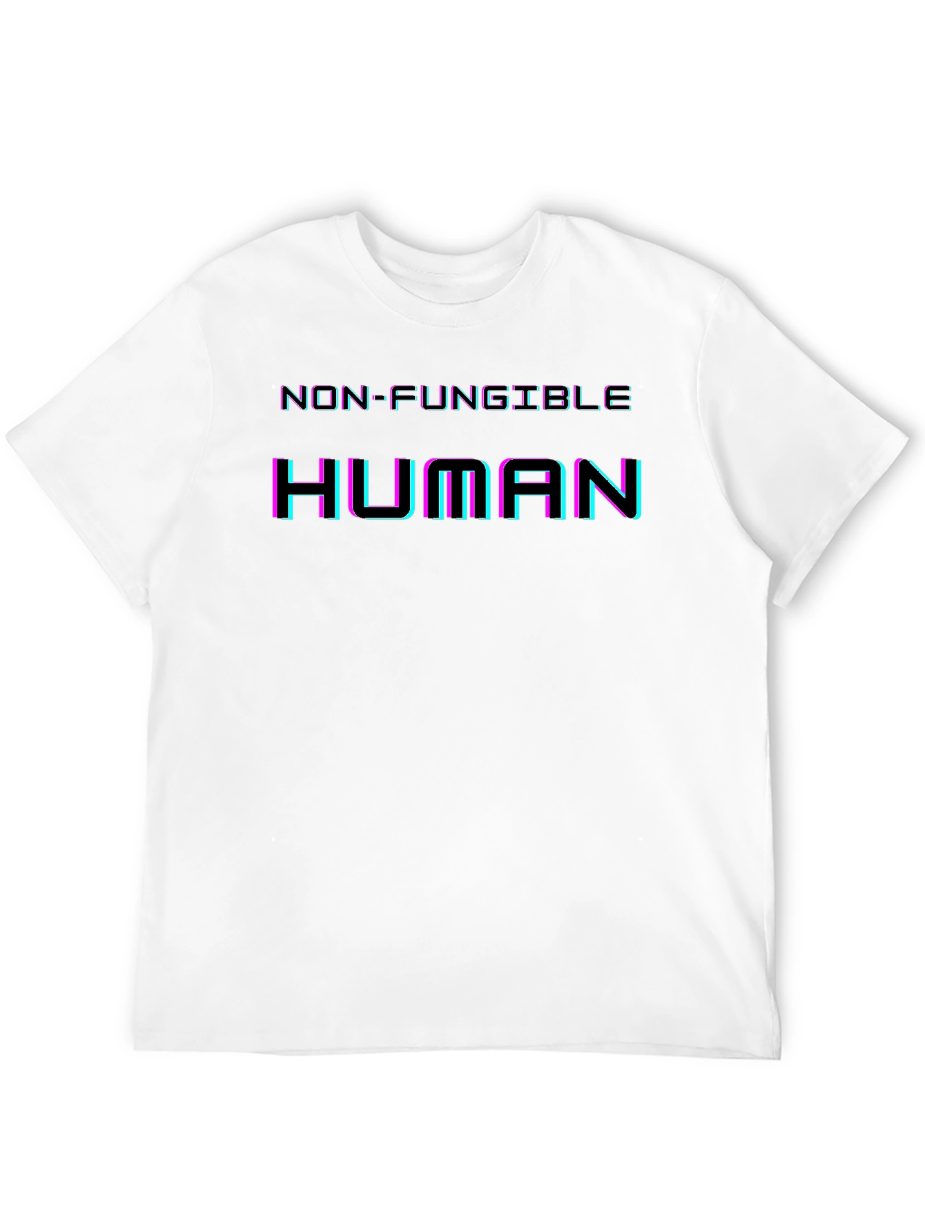 Non-Fungible Human Graphic Tee - Black