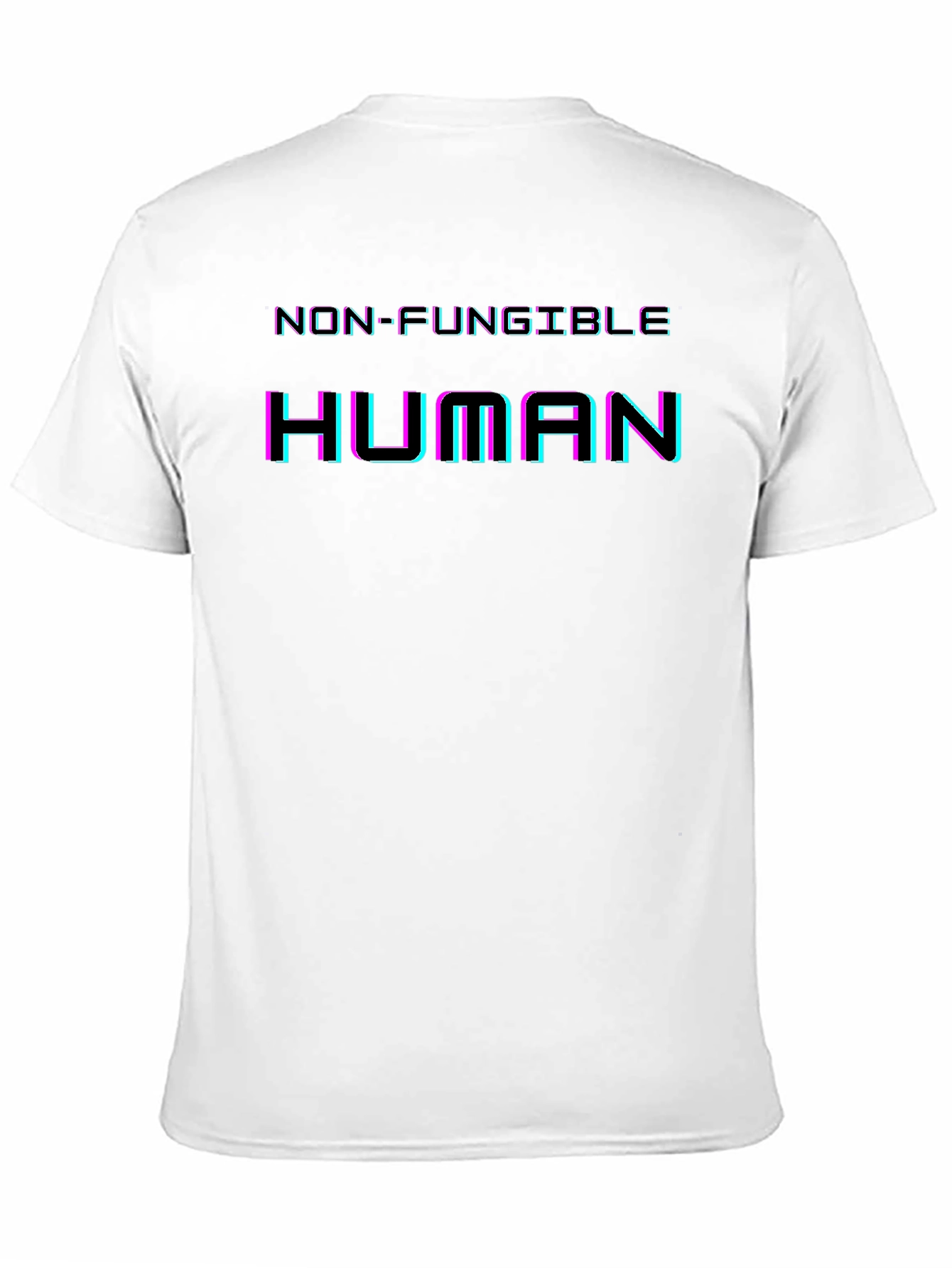 Non-Fungible Human Graphic Tee - Black
