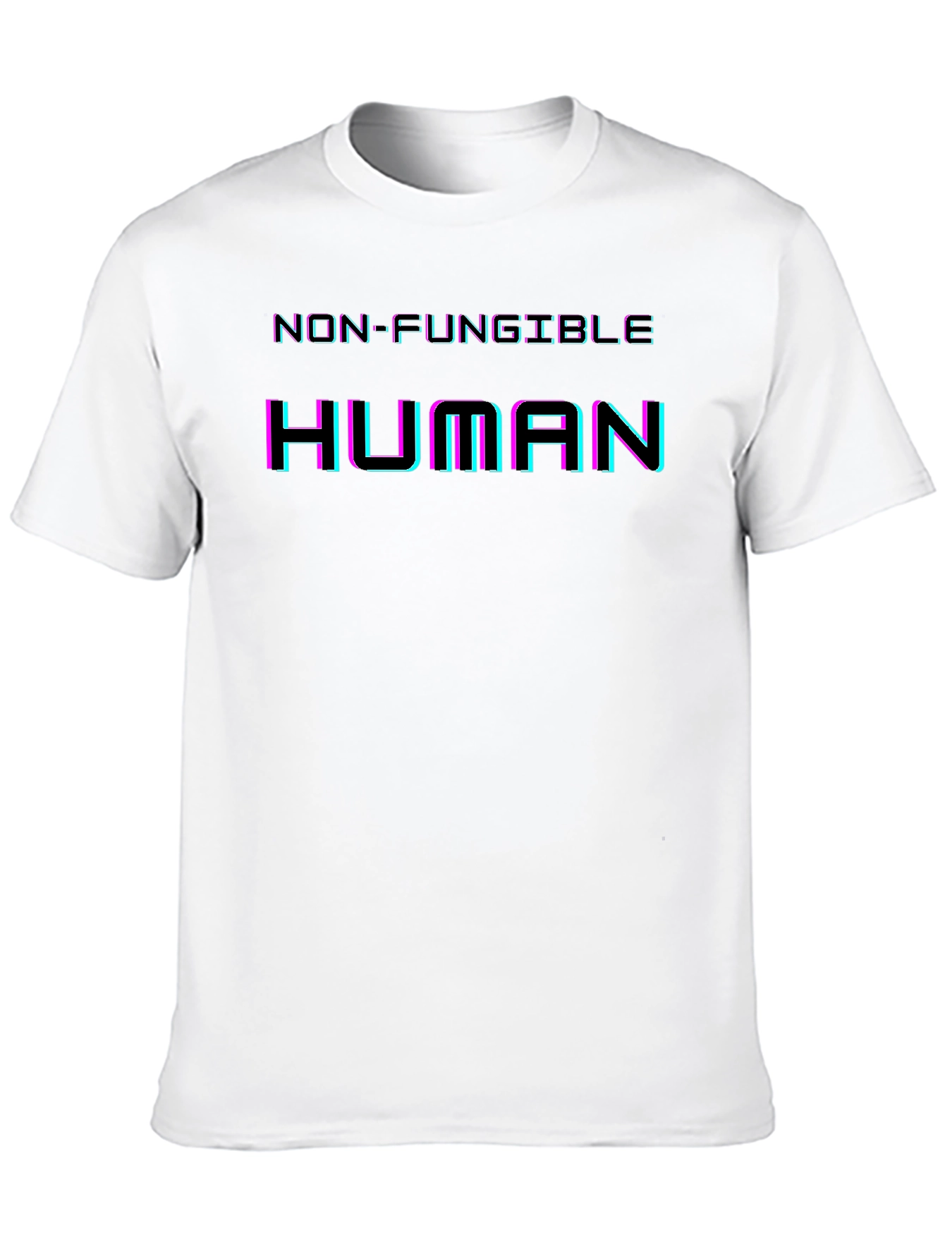 Non-Fungible Human Graphic Tee - Black