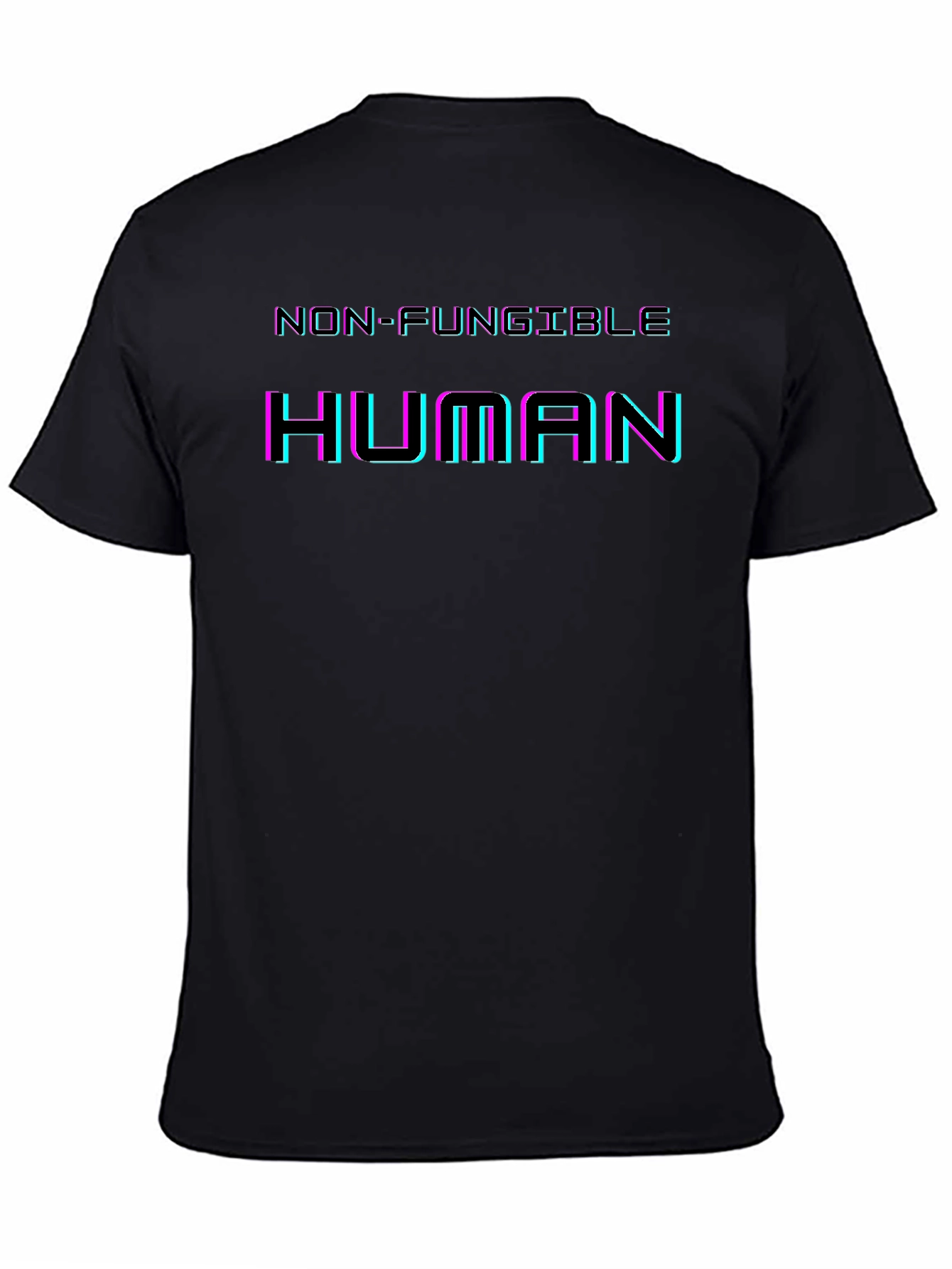 Non-Fungible Human Graphic Tee - Black