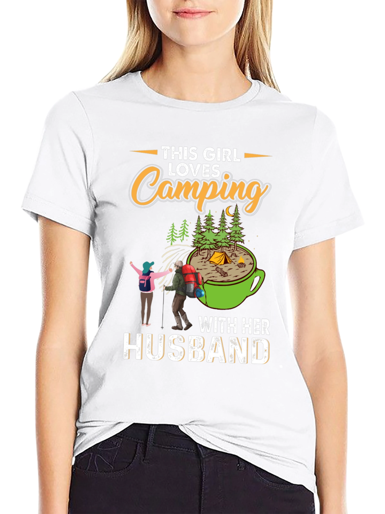Camping Lover Graphic Tee