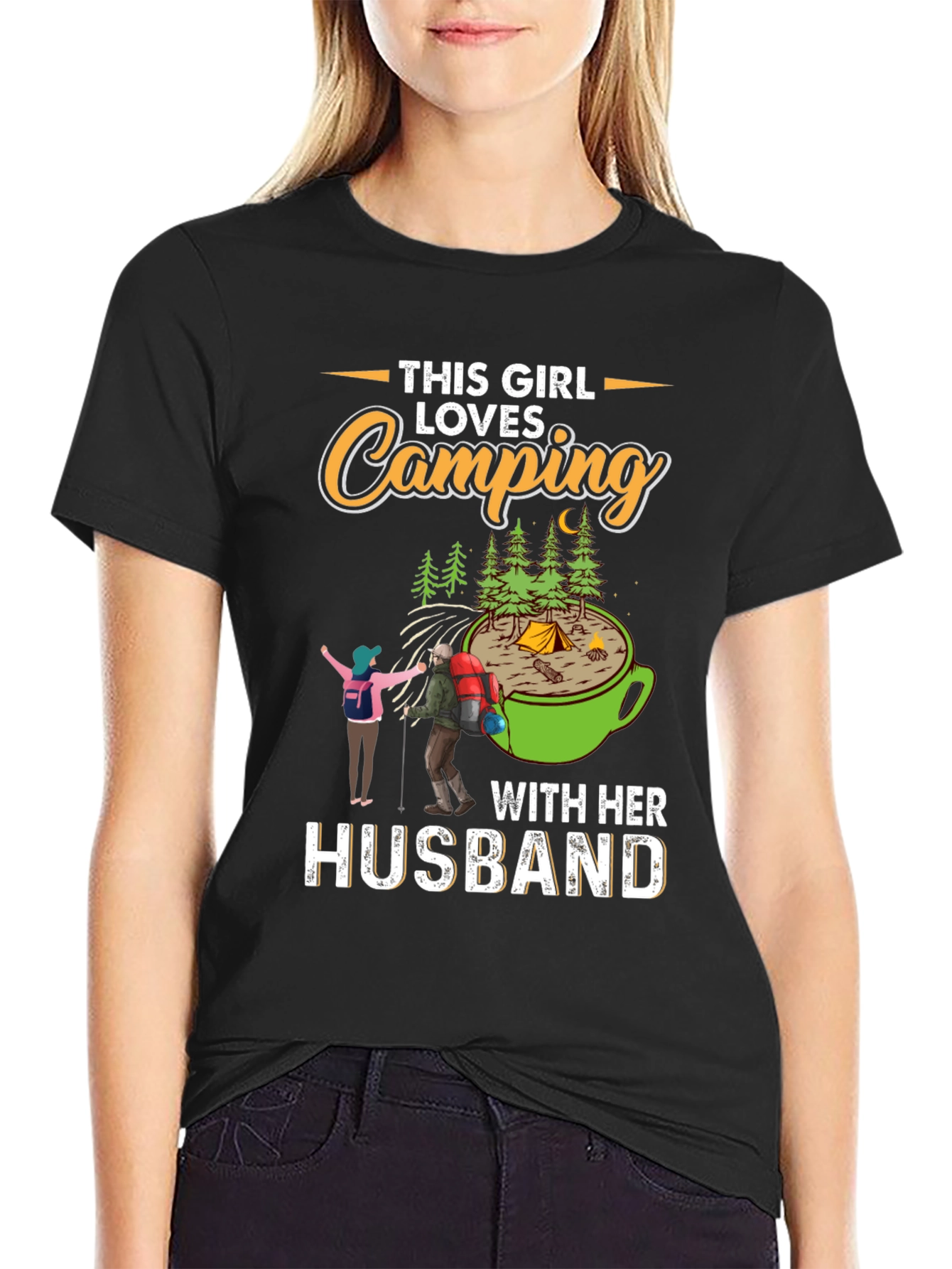 Camping Lover Graphic Tee