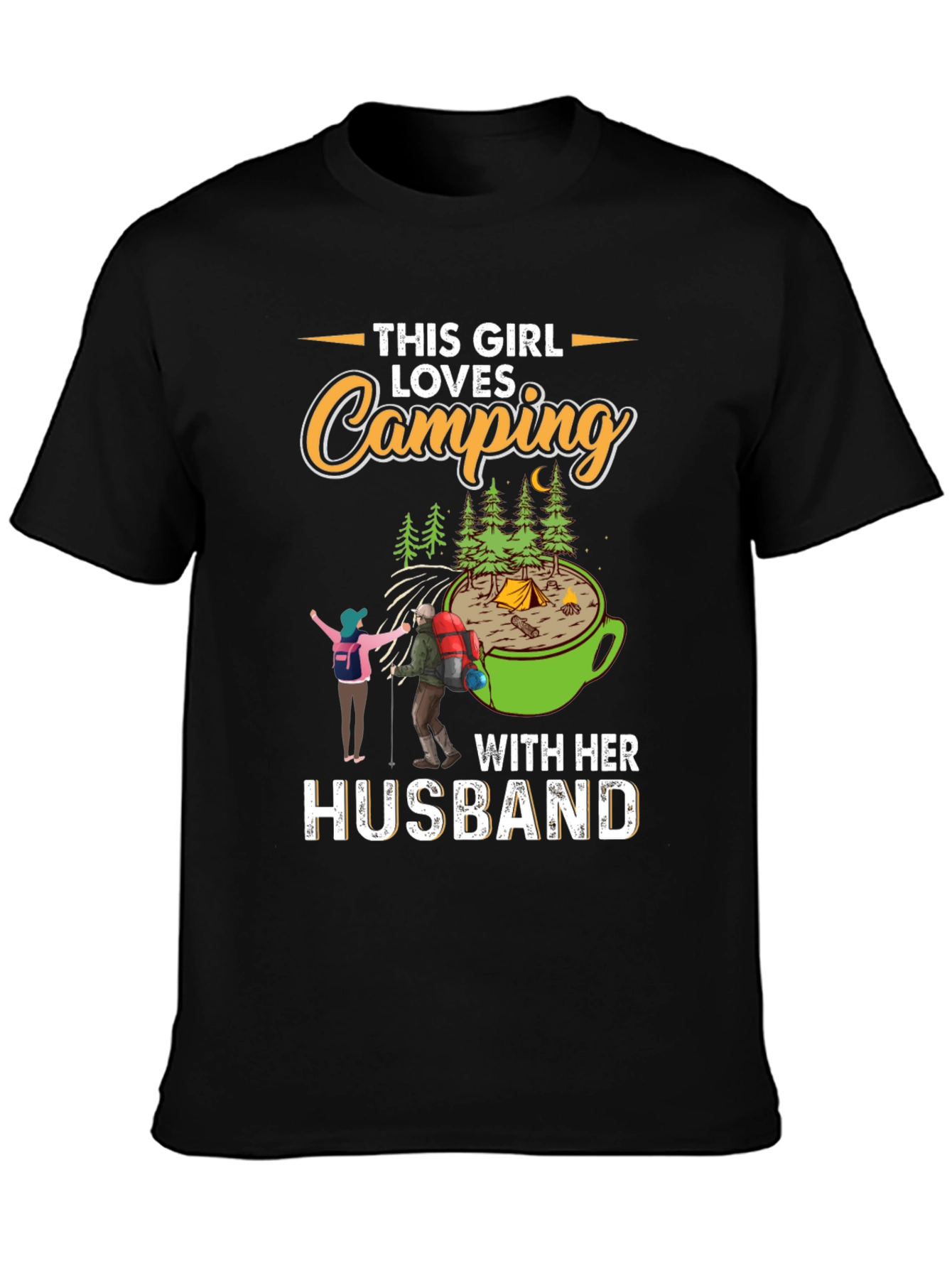 Camping Lover Graphic Tee