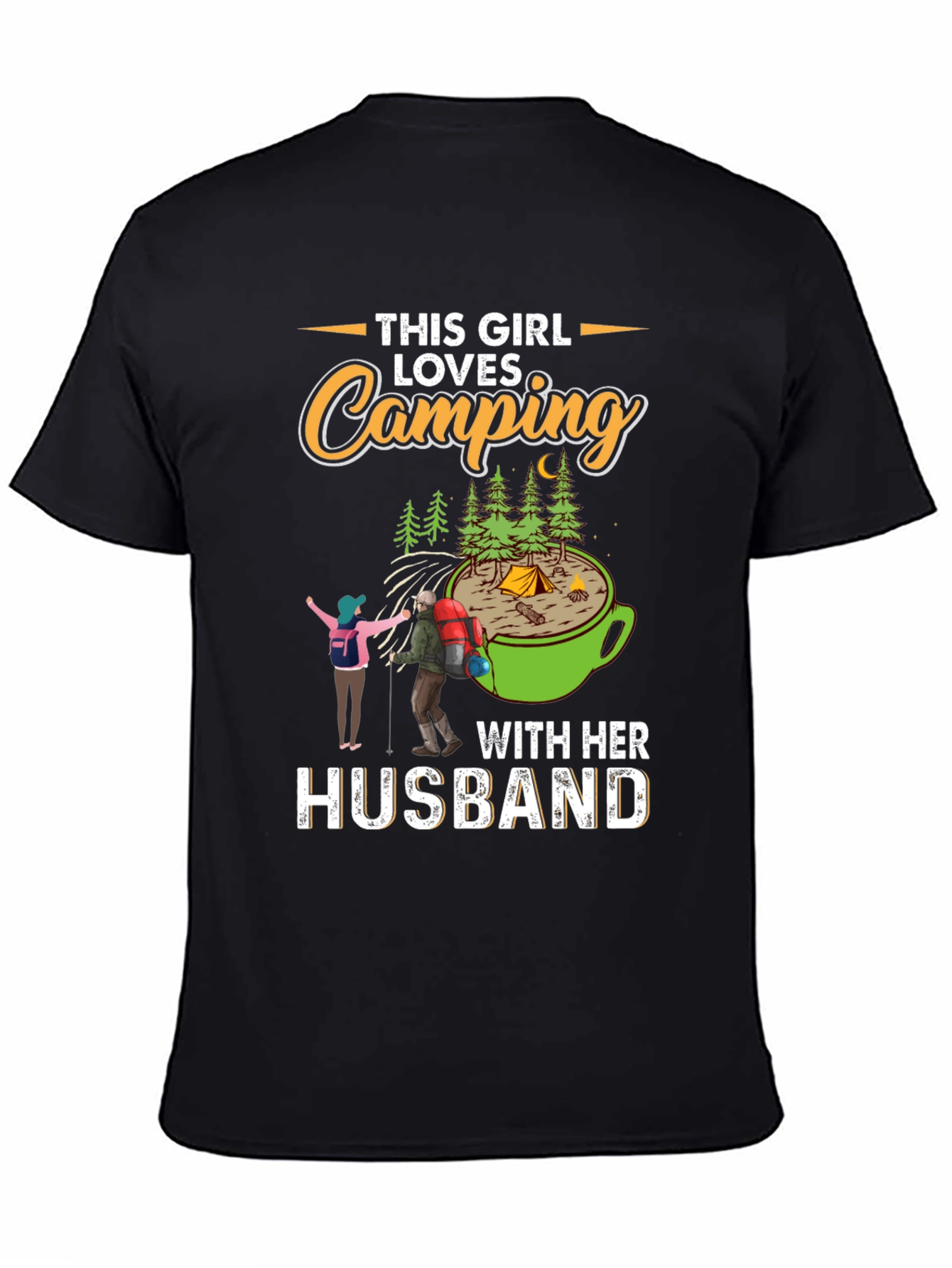 Camping Lover Graphic Tee