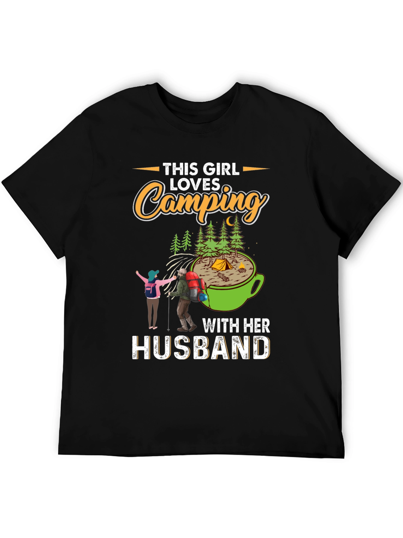 Camping Lover Graphic Tee