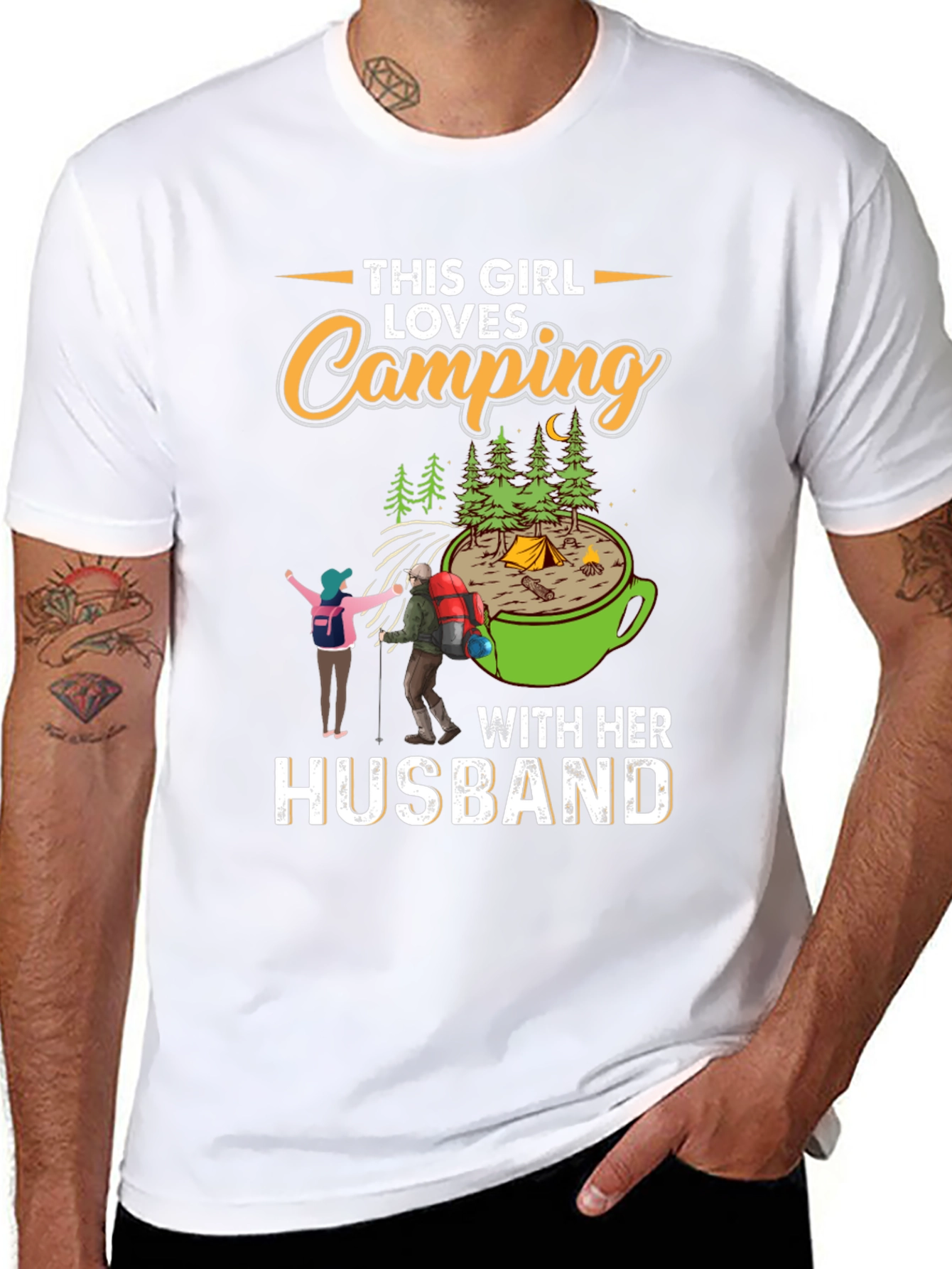 Camping Lover Graphic Tee