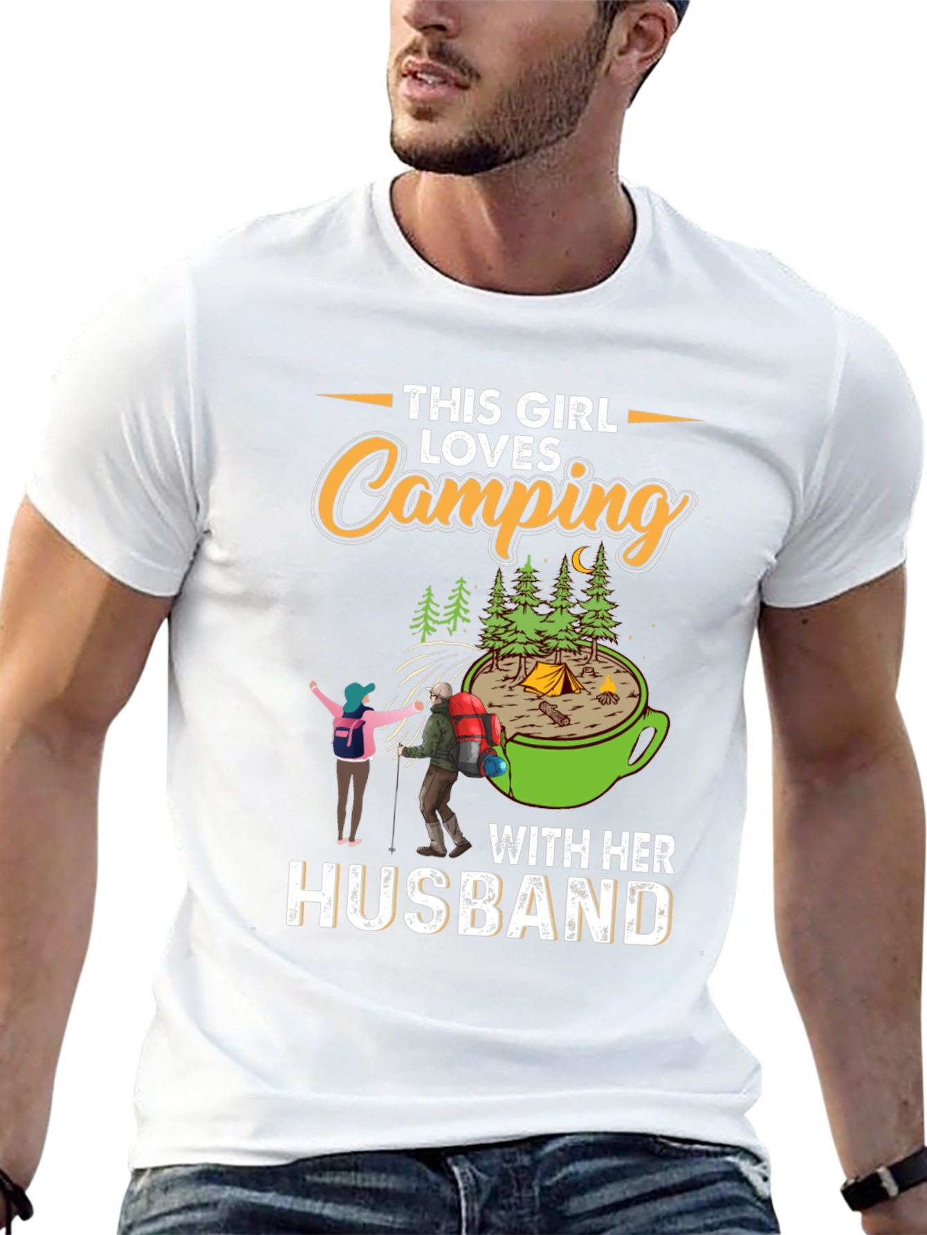 Camping Lover Graphic Tee
