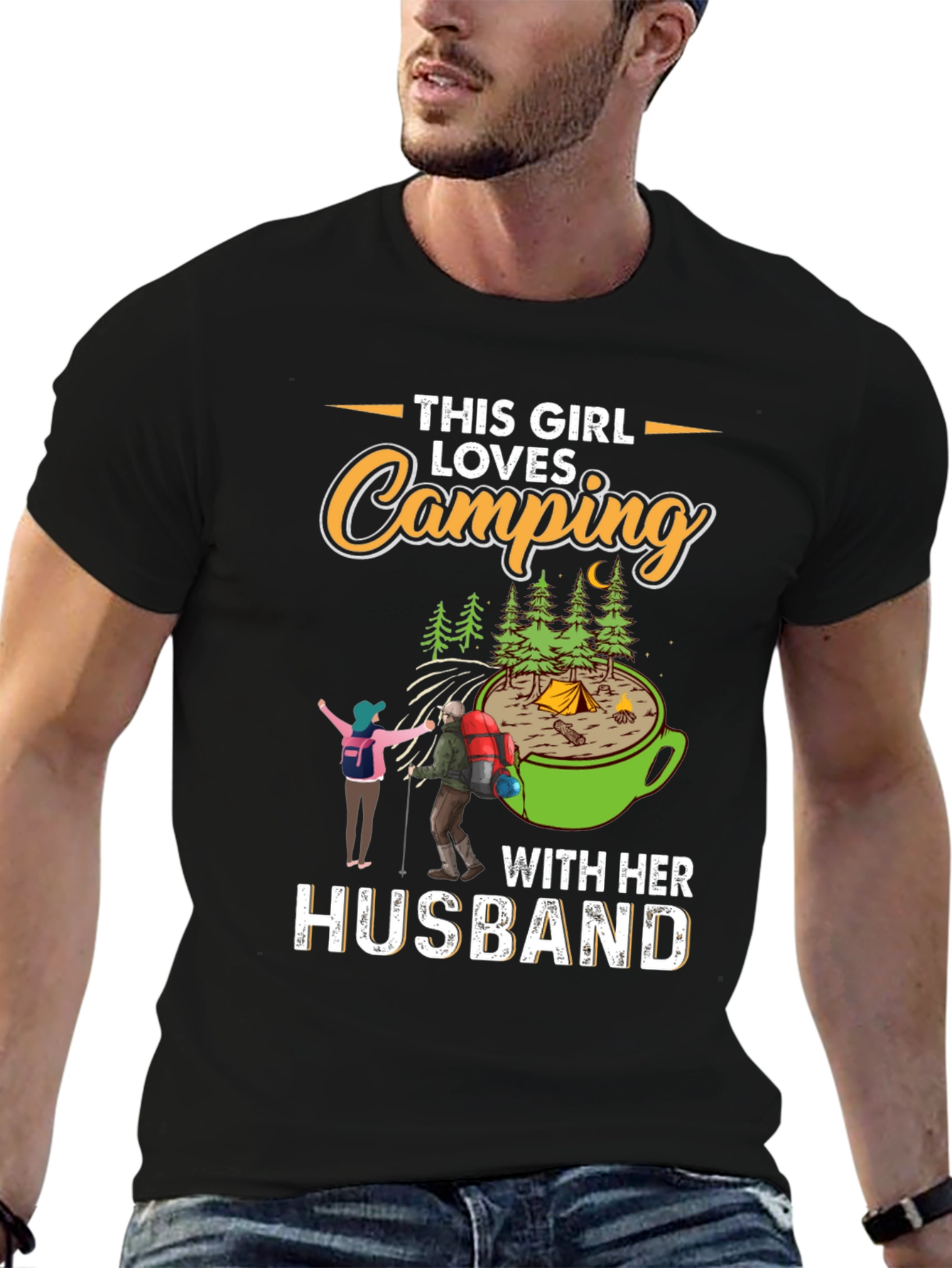 Camping Lover Graphic Tee