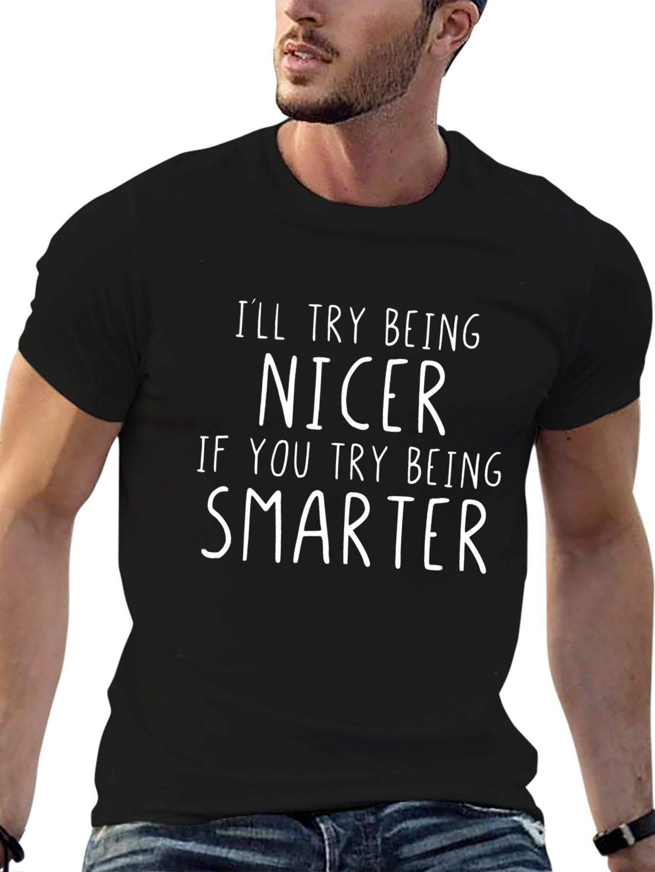 Funny Sarcastic Humor Graphic T-Shirt