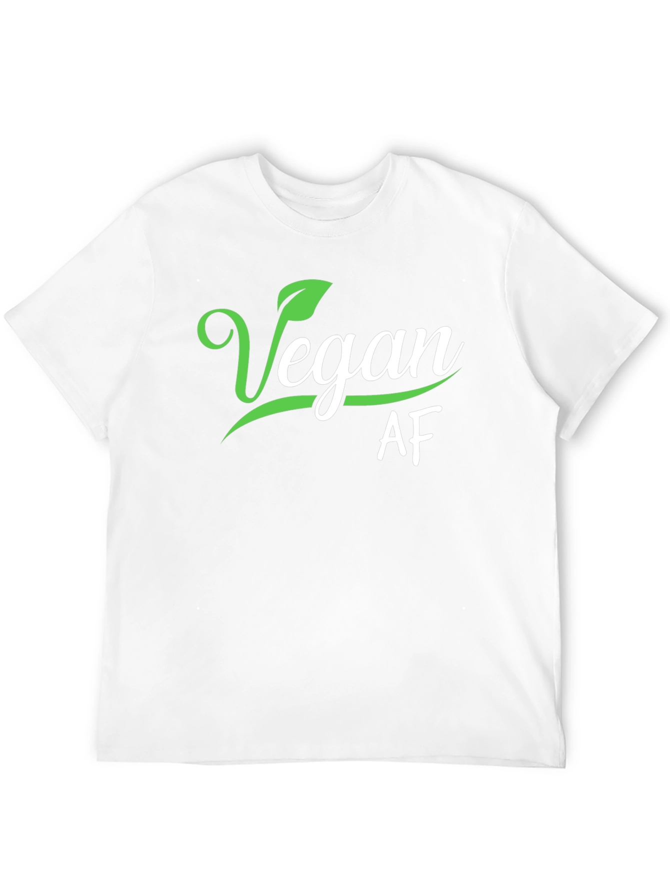 Vegan AF Black Graphic Tee Shirt