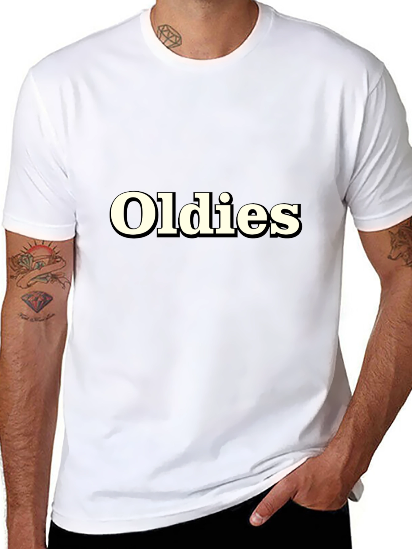 Oldies Graphic T-Shirt - Classic Retro Style