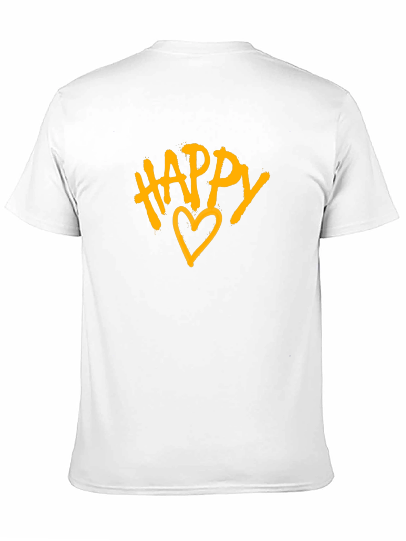 Happy Heart Graphic Tee - Stylish Casual Wear