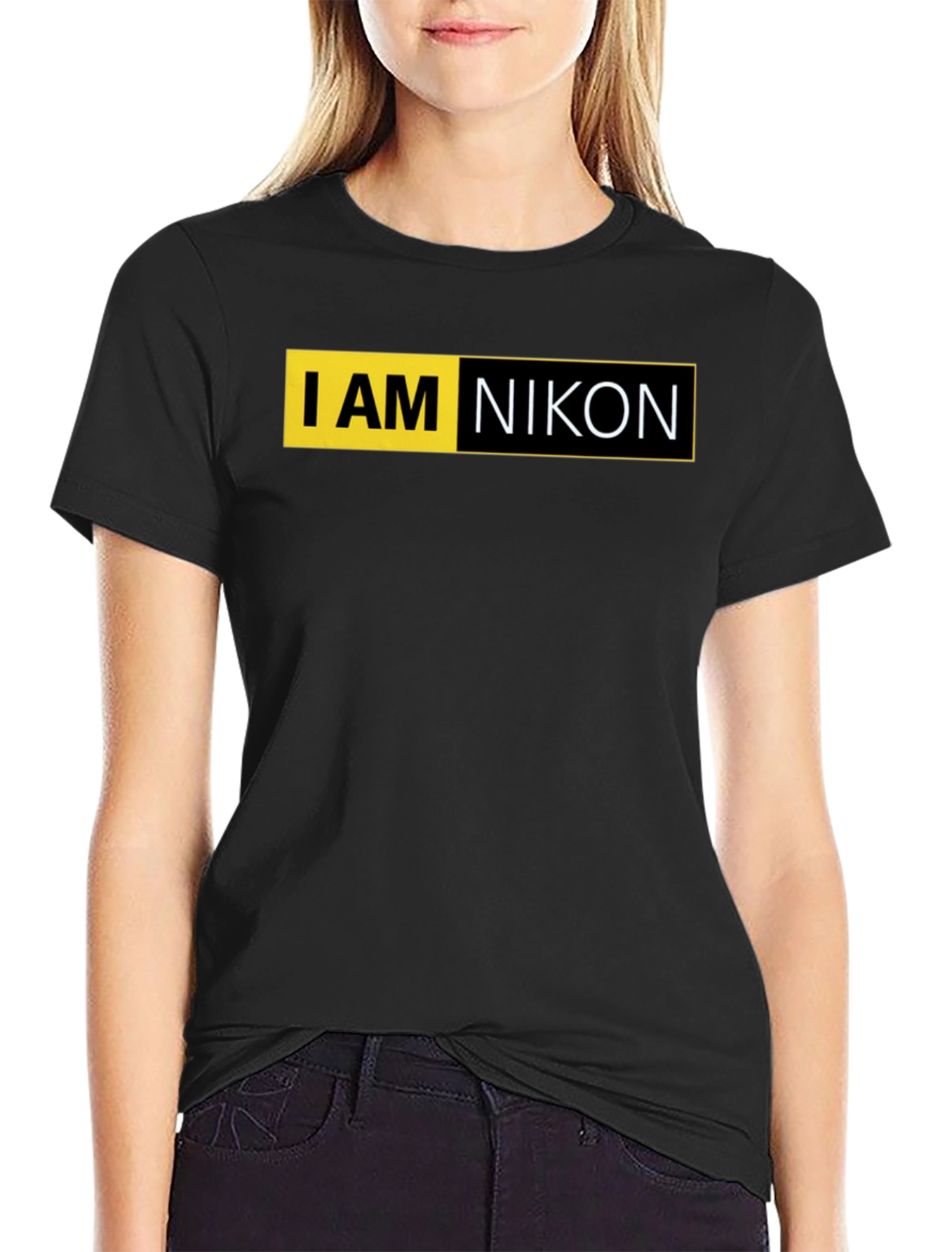 I AM NIKON Graphic Tee - Modern Photographer T-Shirt