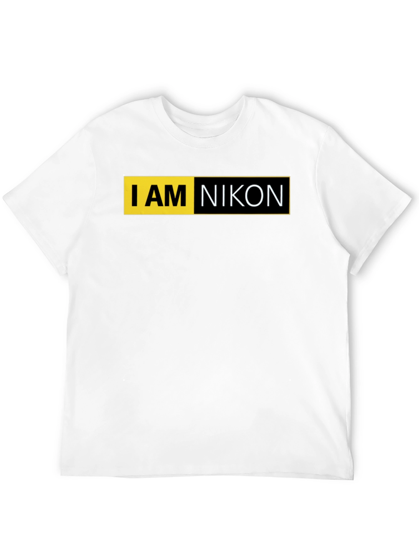 I AM NIKON Graphic Tee - Modern Photographer T-Shirt