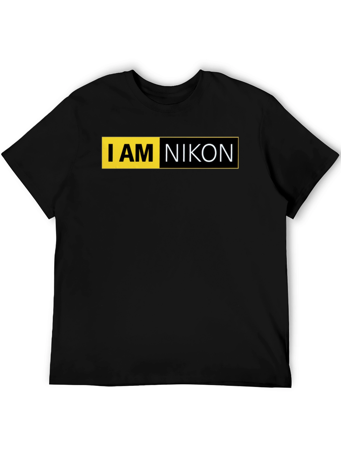 I AM NIKON Graphic Tee - Modern Photographer T-Shirt