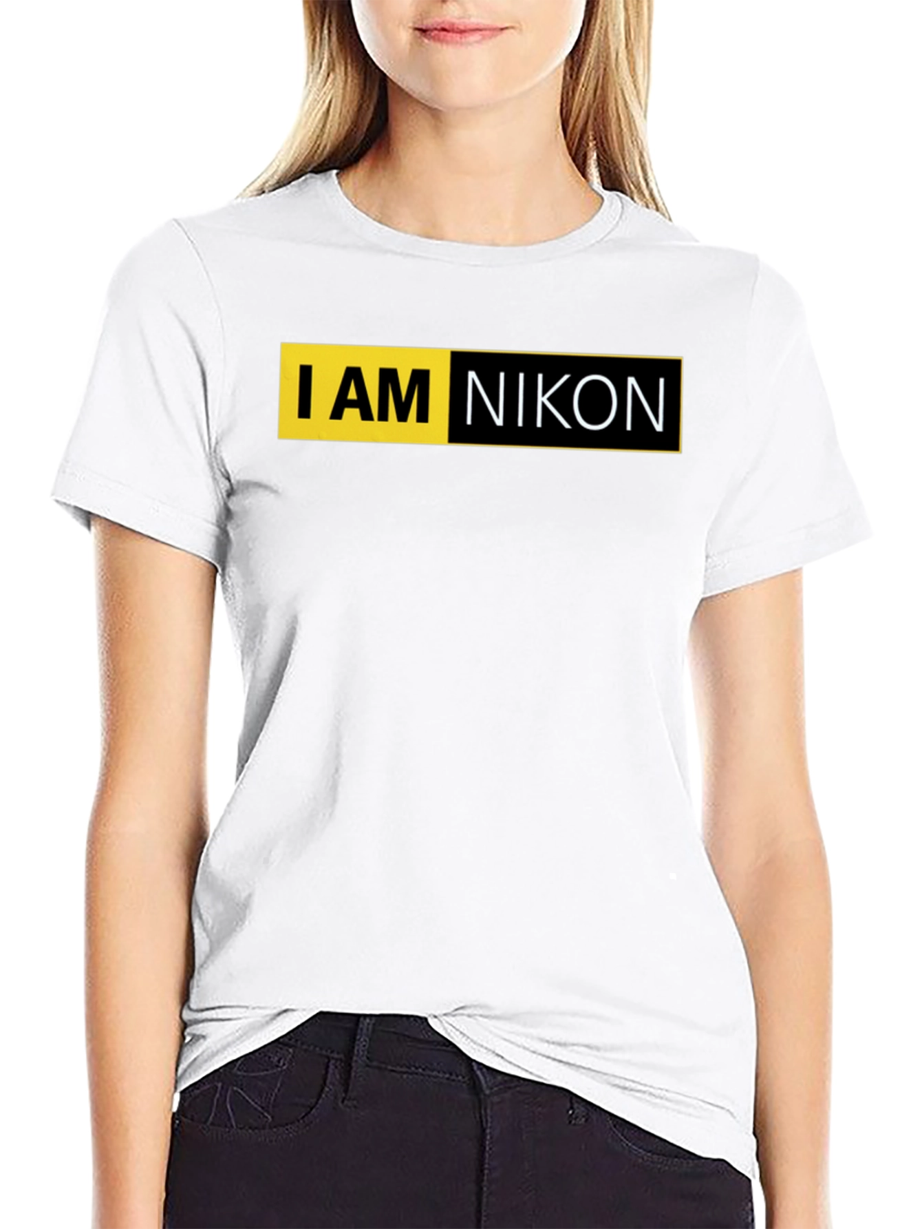 I AM NIKON Graphic Tee - Modern Photographer T-Shirt